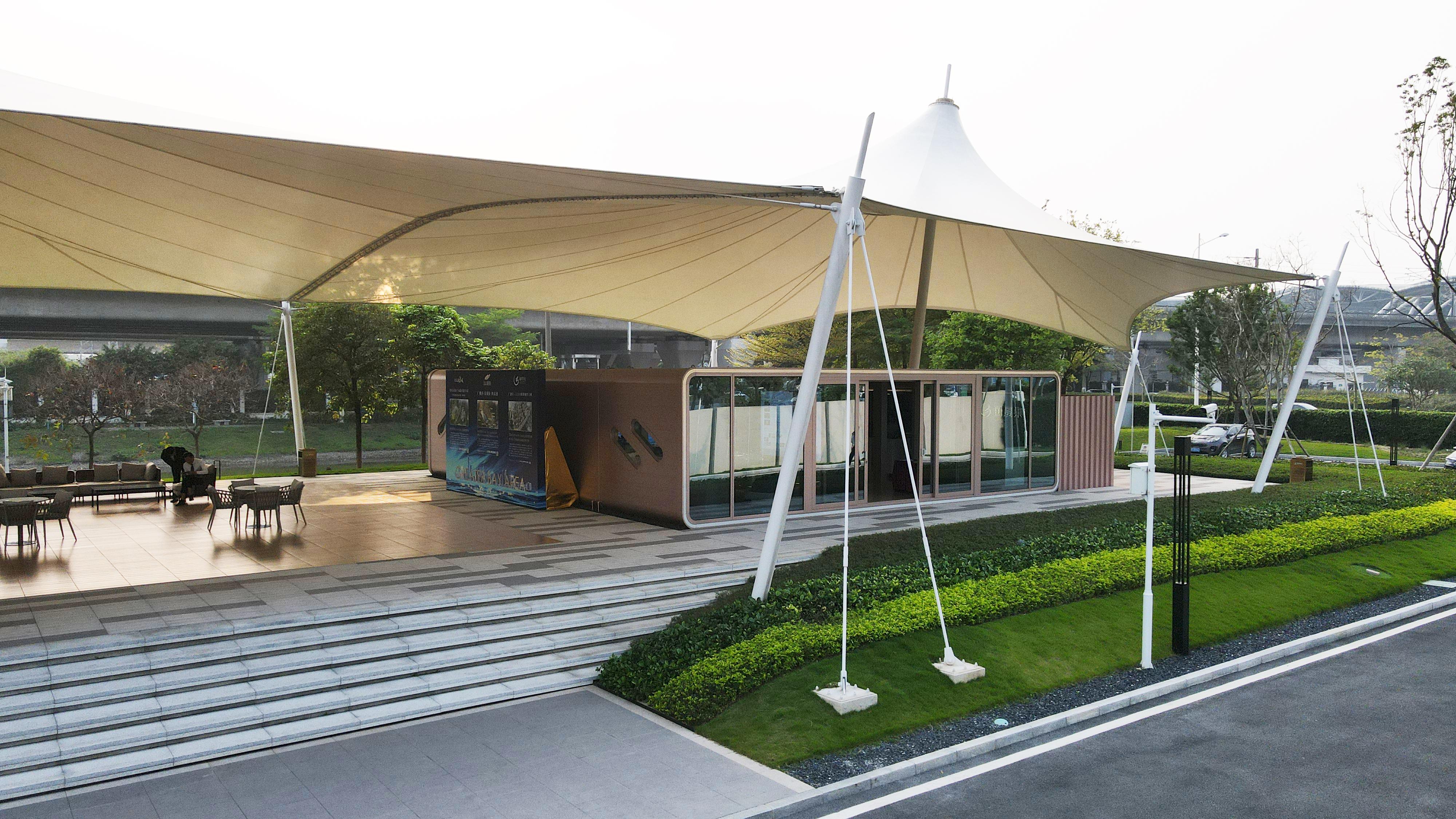 AP-300 modular building for Service Area
