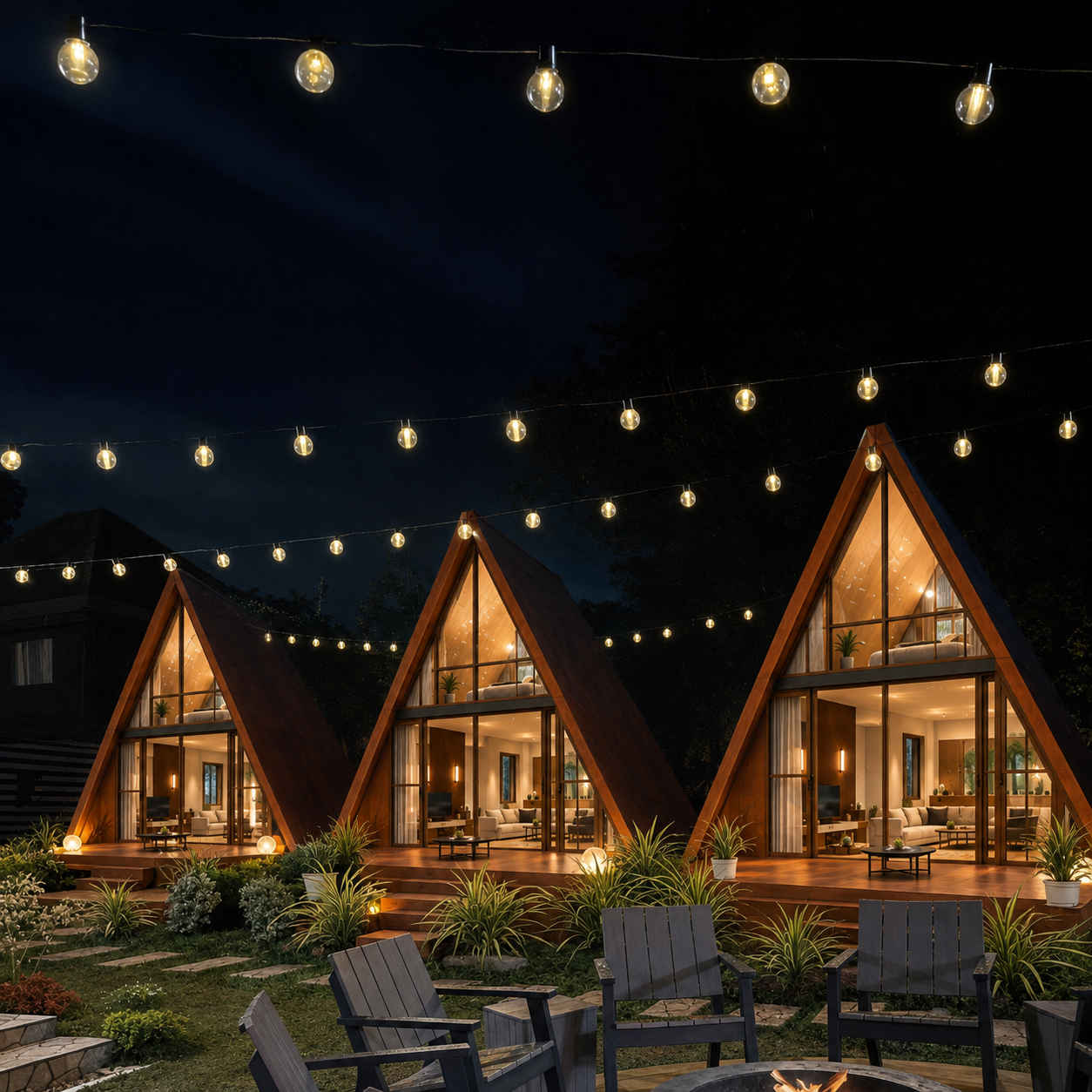 A-45 modular building for Resort