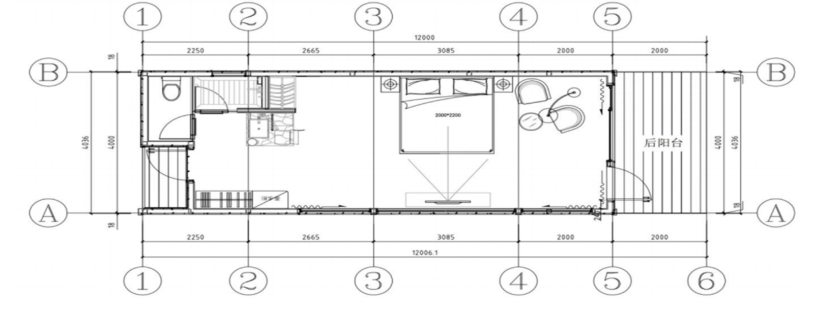 AP-10B floor plan drawing
