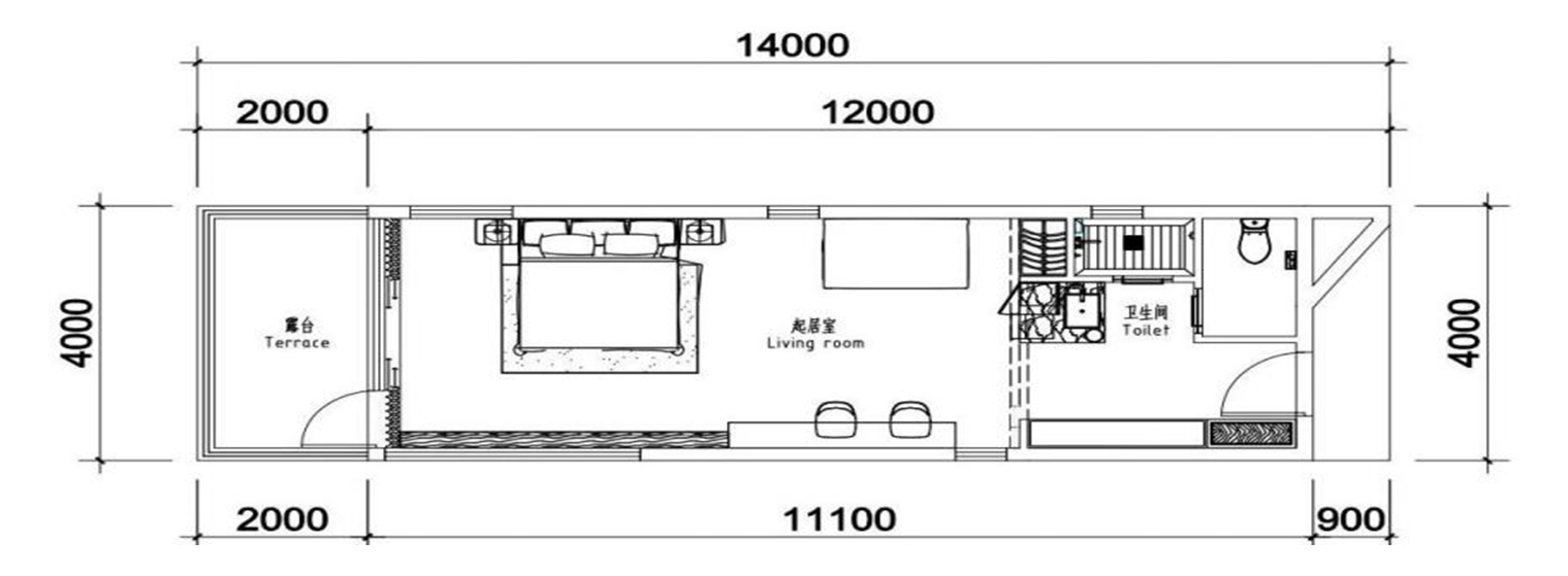 AP-12B floor plan drawing