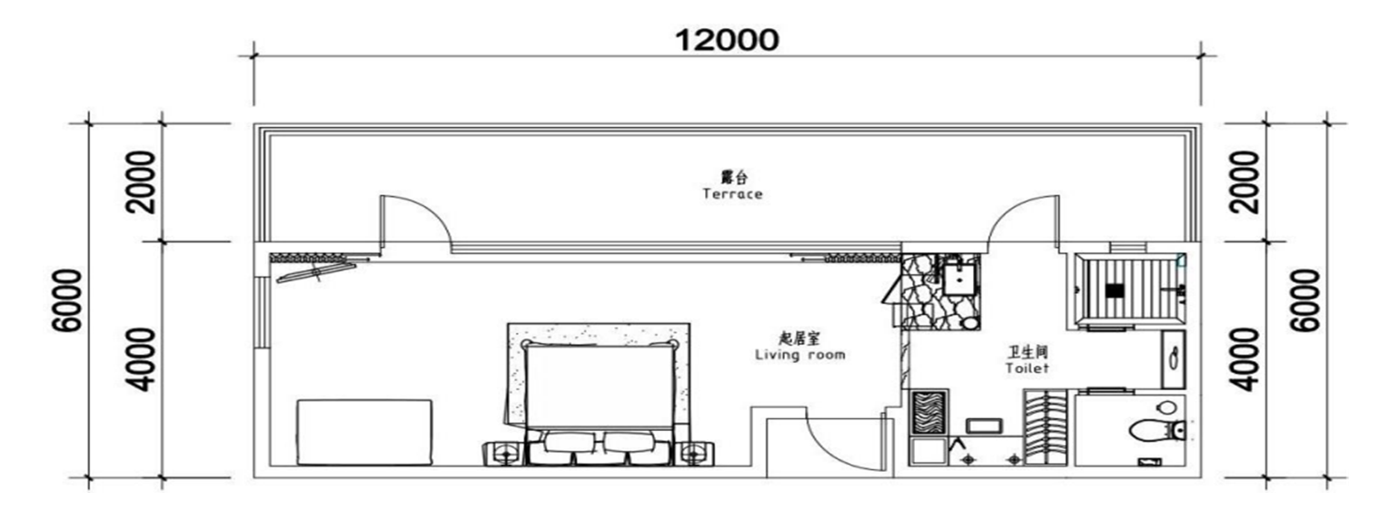 AP-12C floor plan drawing