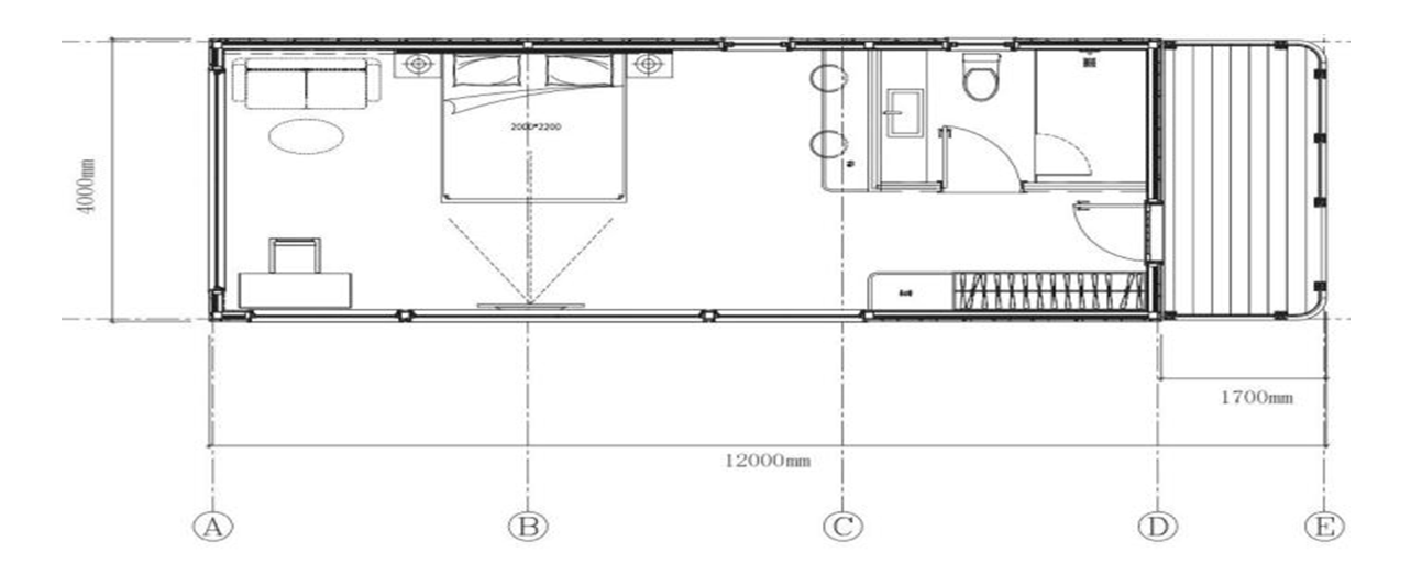 AP-12D floor plan drawing