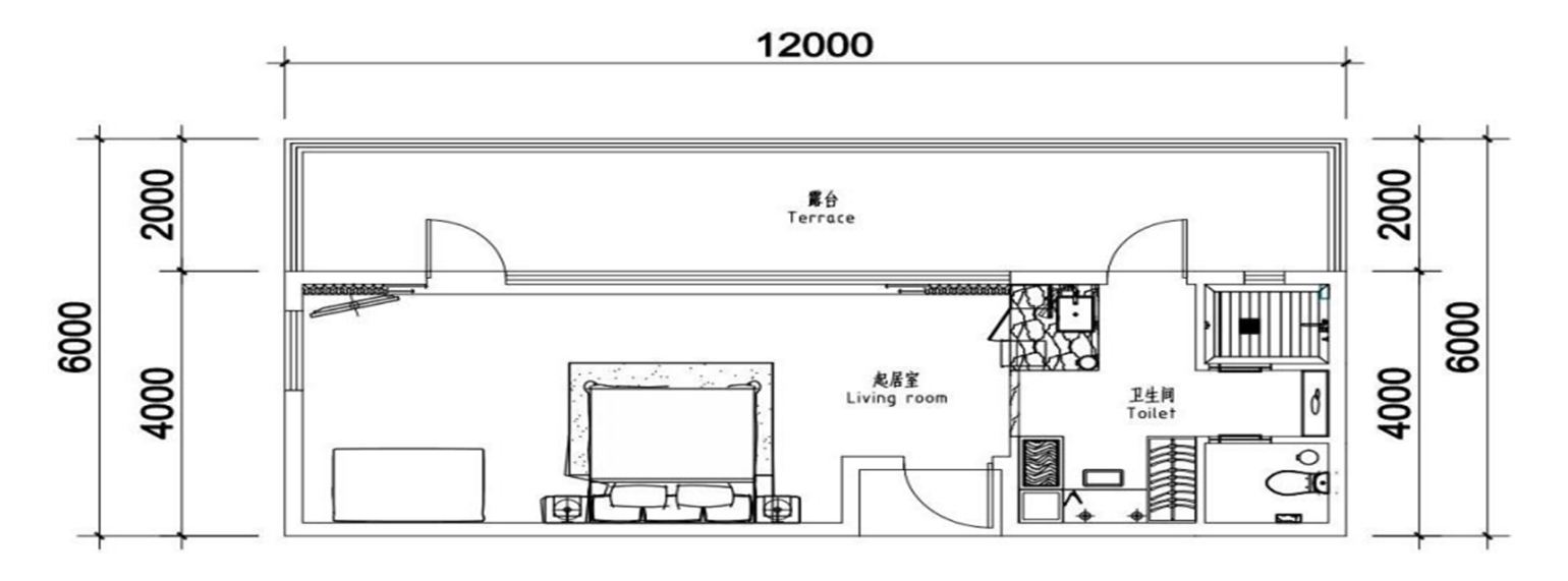 AP-12E floor plan drawing