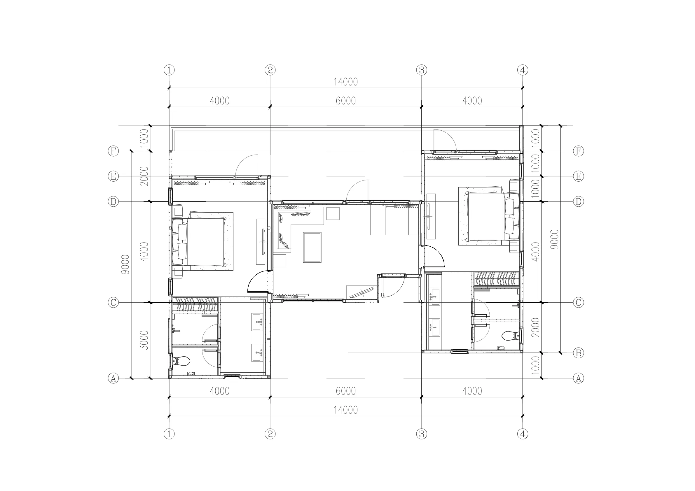 H-98 floor plan drawing