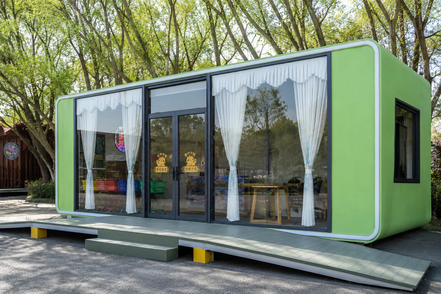 AG-40 real modular building photo