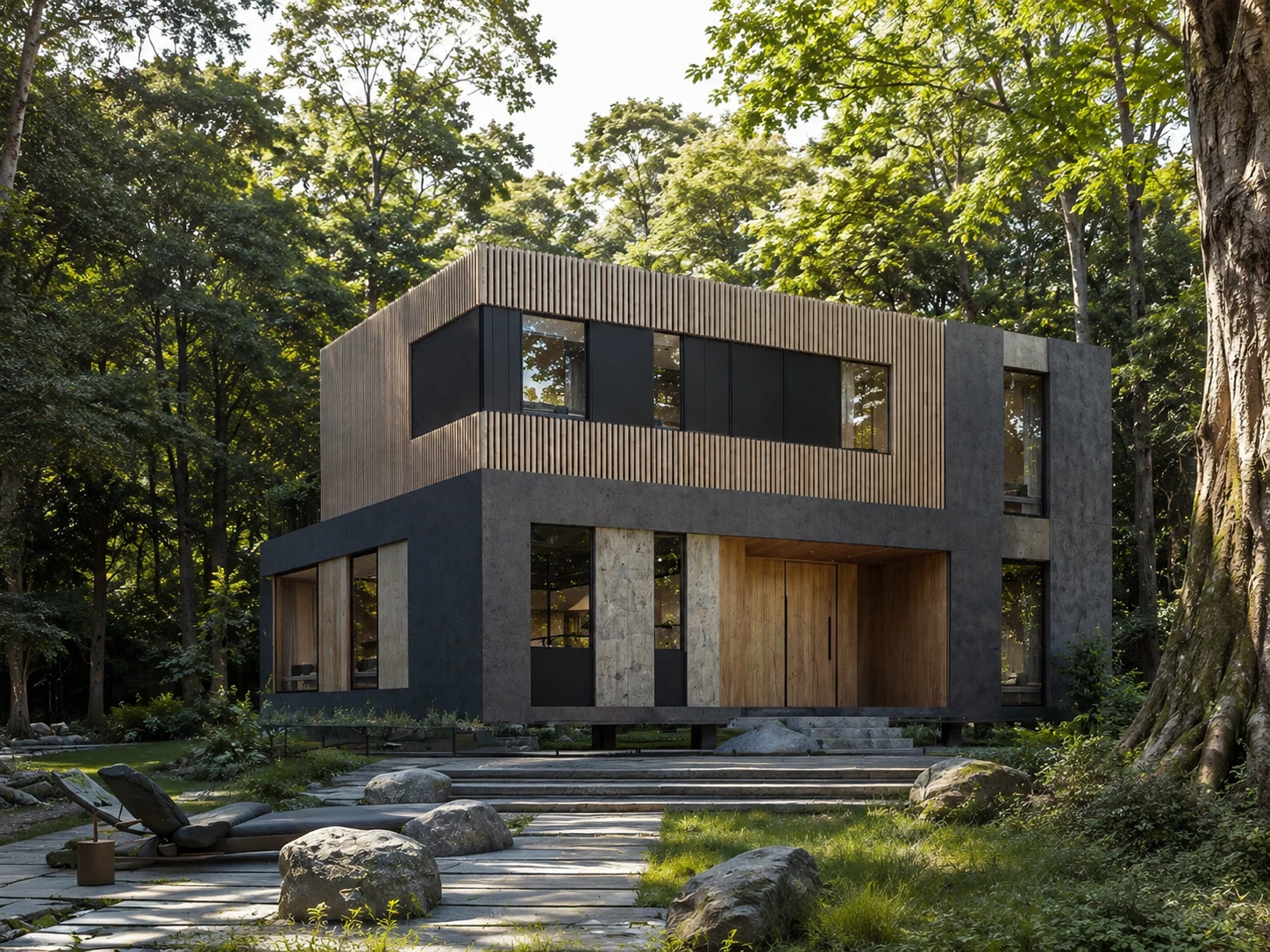 AP-221 project-scale modular building exterior photo