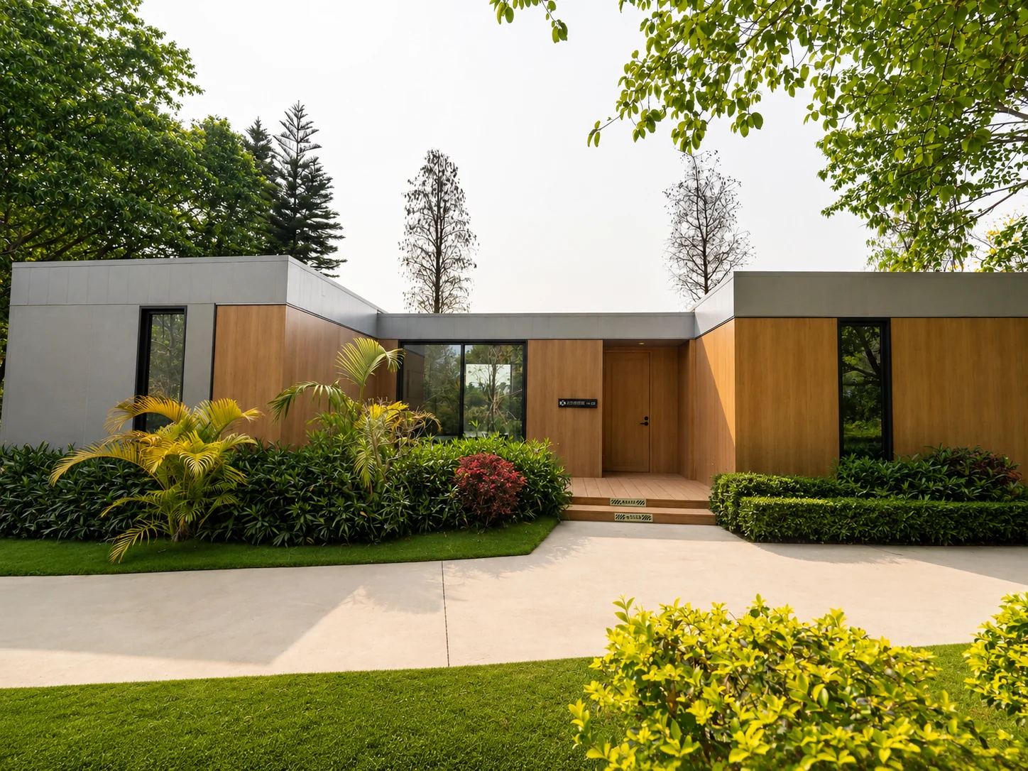 H-98 two-bedroom modular building exterior